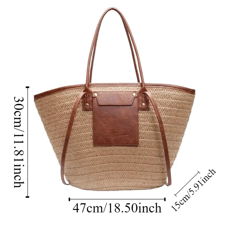 Sac Bandoulière Paille Bohème Costanza