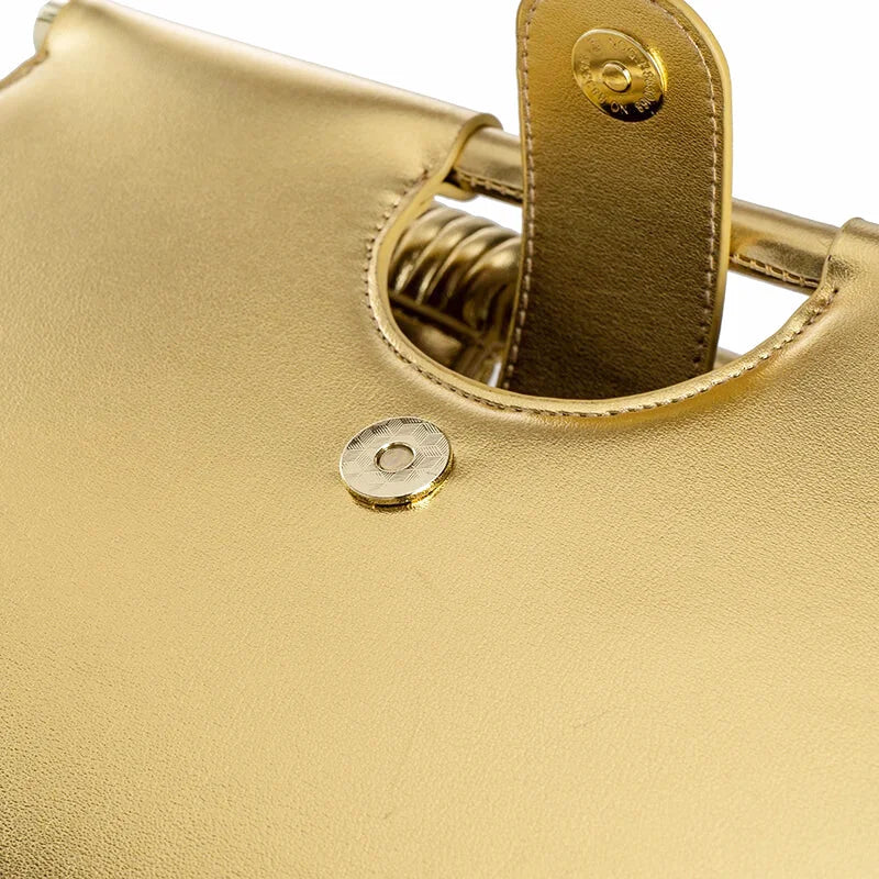 Sac Hobo Argent Tissé Leandra