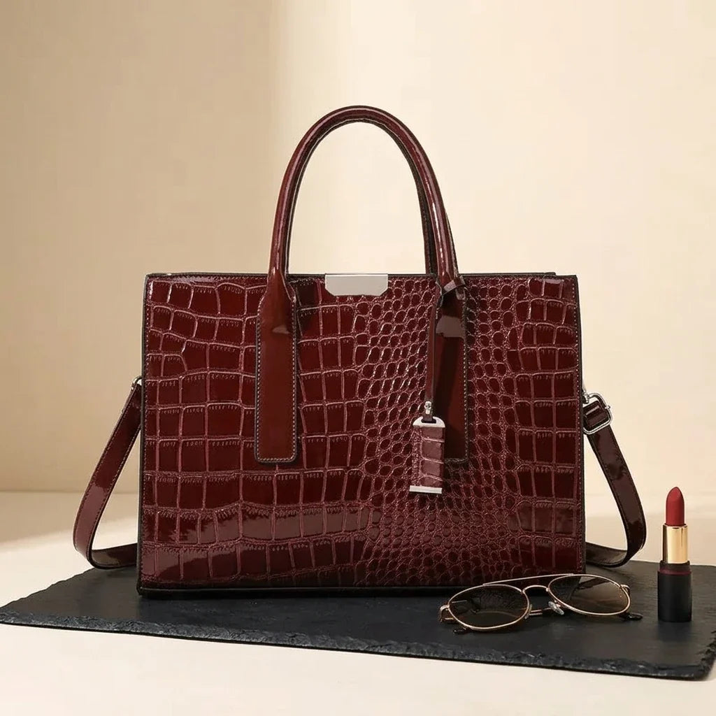 Sac Bandoulière Crocodile Vintage Vittoria