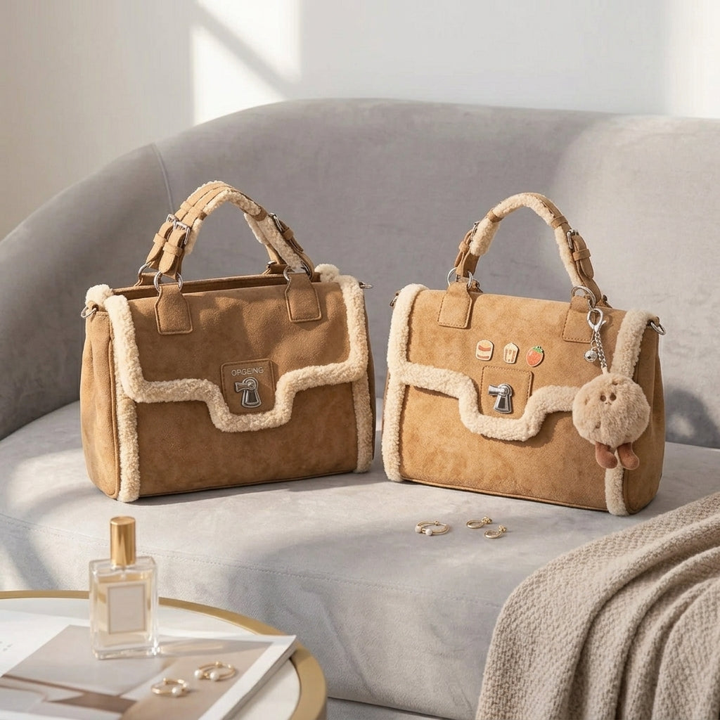 Sac Bandoulière Fausse Fourrure Isotta Mini