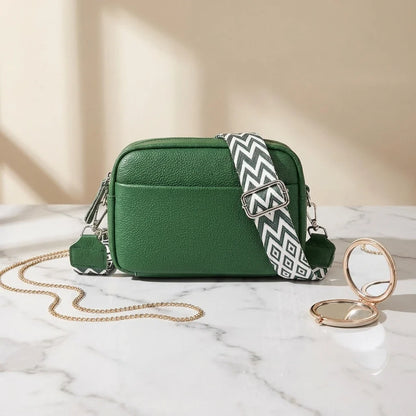 Sac Bandoulière Cuir Prisca Petit Modèle