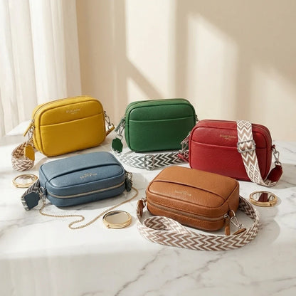 Sac Bandoulière Cuir Prisca Petit Modèle
