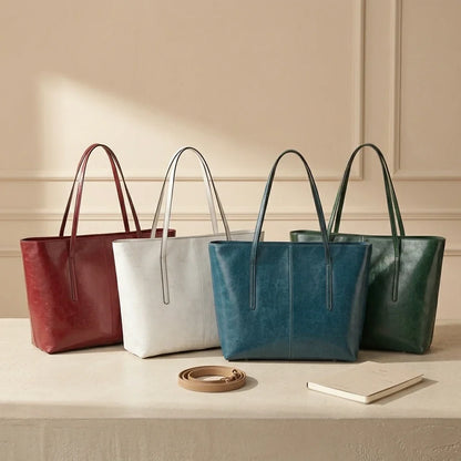 Adriana : Sac Fourre-Tout Cuir Véritable
