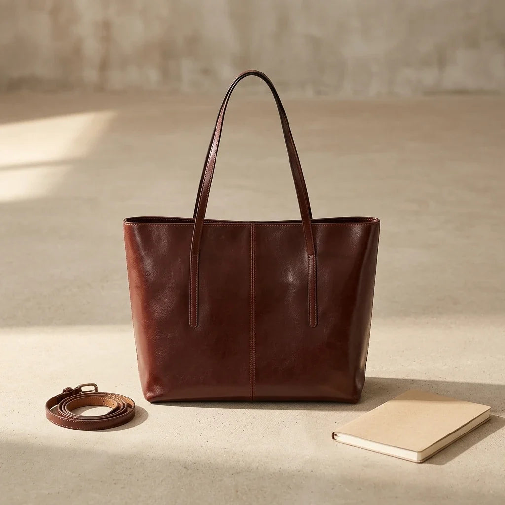Adriana : Sac Fourre-Tout Cuir Véritable