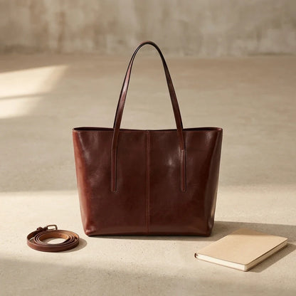 Adriana : Sac Fourre-Tout Cuir Véritable