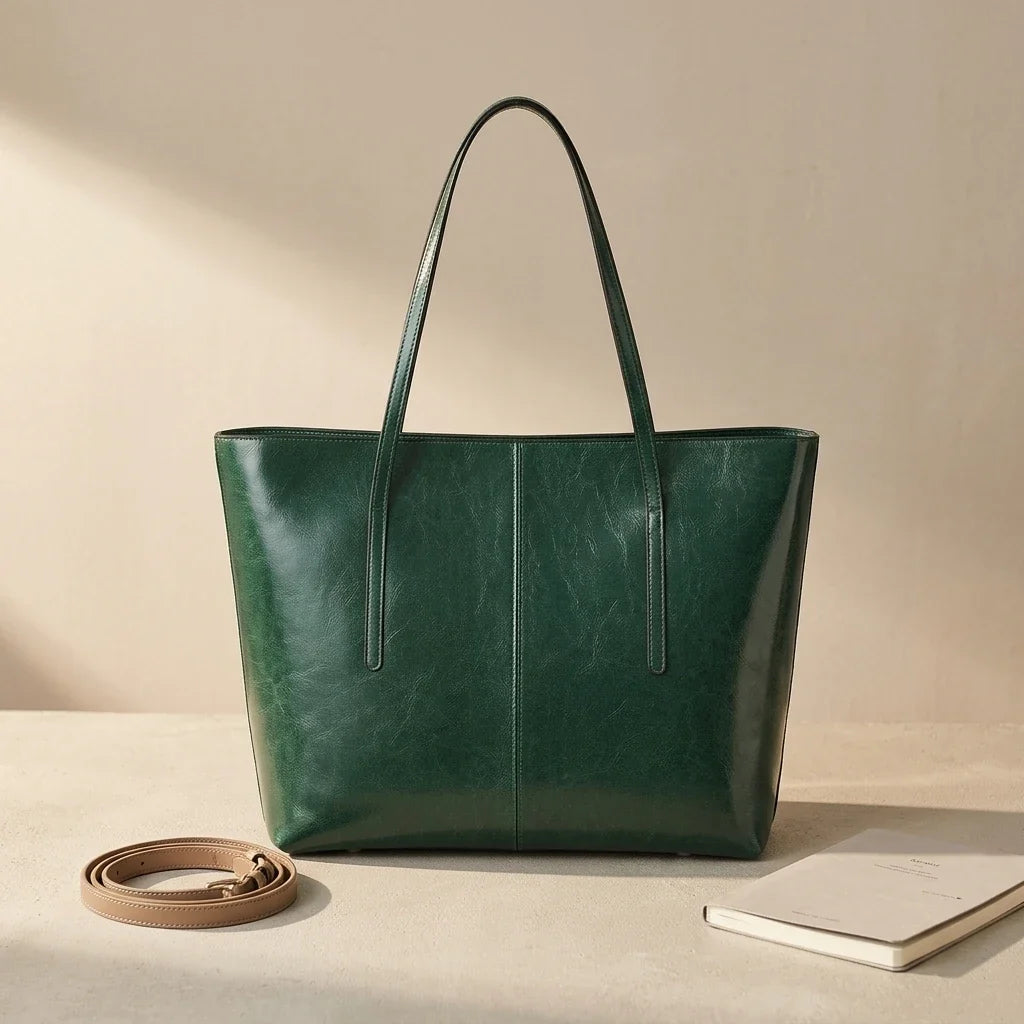 Adriana : Sac Fourre-Tout Cuir Véritable