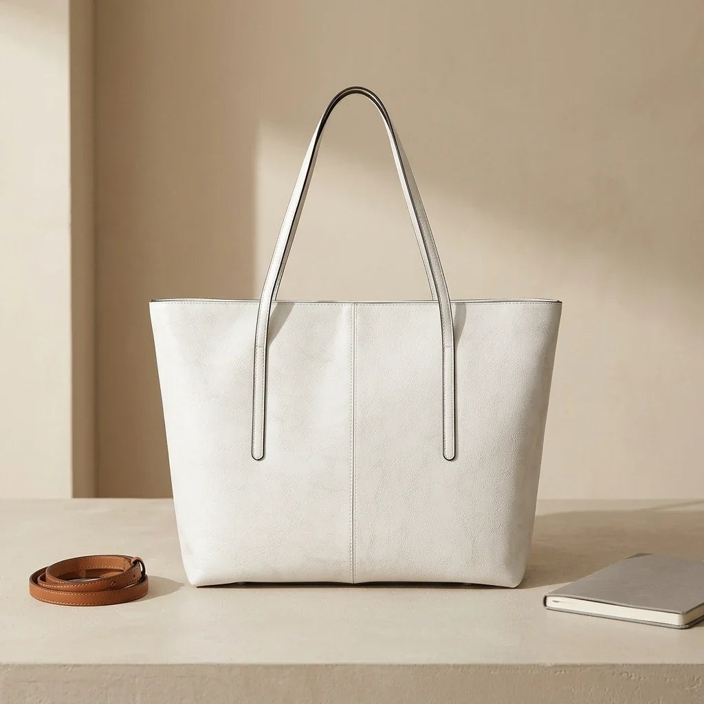 Adriana : Sac Fourre-Tout Cuir Véritable