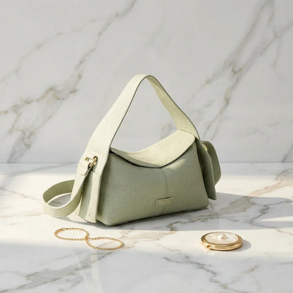 Sac Bandoulière Architectural Lorenza Cuir Souple