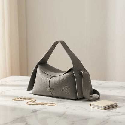 Sac Bandoulière Architectural Lorenza Cuir Souple