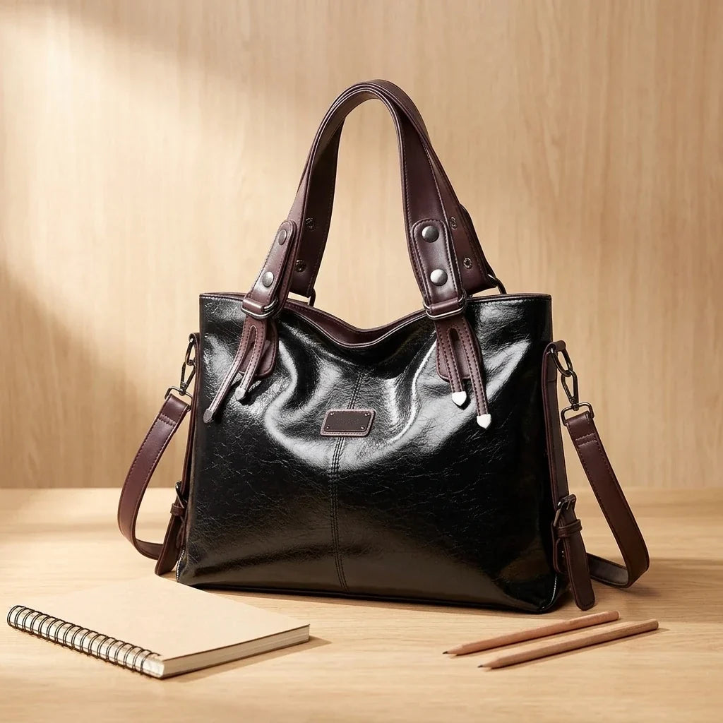 Sac bandoulière Tosca : Cuir vintage et grande capacité