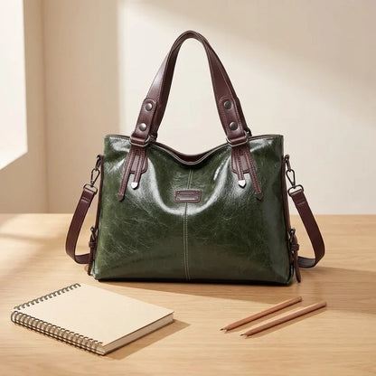 Sac bandoulière Tosca : Cuir vintage et grande capacité