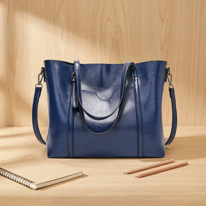 Annalisa : Sac Bandoulière Cuir Ciré Vintage Structuré