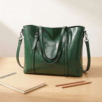 Annalisa : Sac Bandoulière Cuir Ciré Vintage Structuré