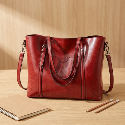Annalisa : Sac Bandoulière Cuir Ciré Vintage Structuré