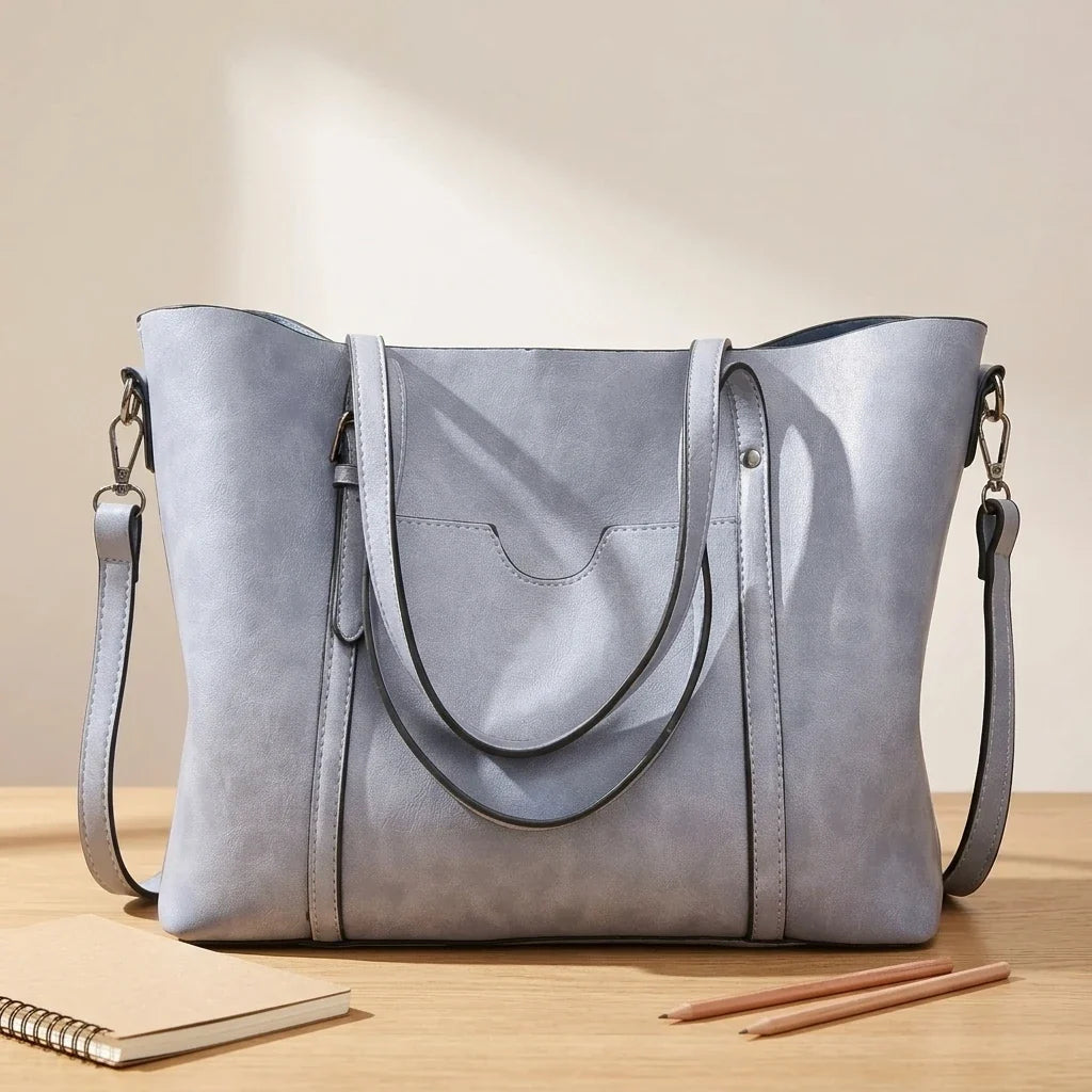 Annalisa : Sac Bandoulière Cuir Ciré Vintage Structuré