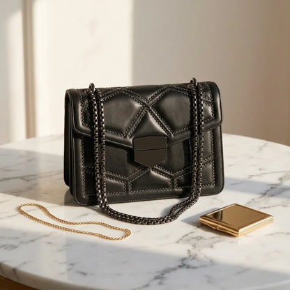 Sac Bandoulière Clouté Nina Vintage Chic