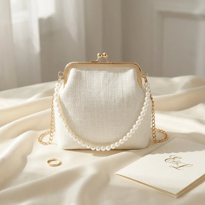 Sac Bandoulière Sveva Perles & Chaîne
