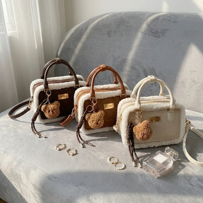 Sac Bandoulière Serena Laine d'Agneau
