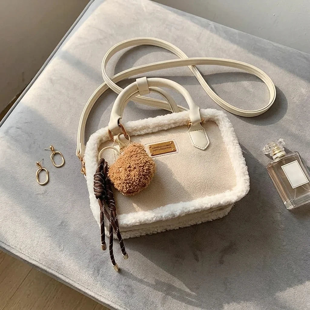 Sac Bandoulière Serena Laine d'Agneau