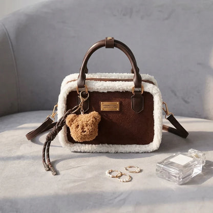 Sac Bandoulière Serena Laine d'Agneau