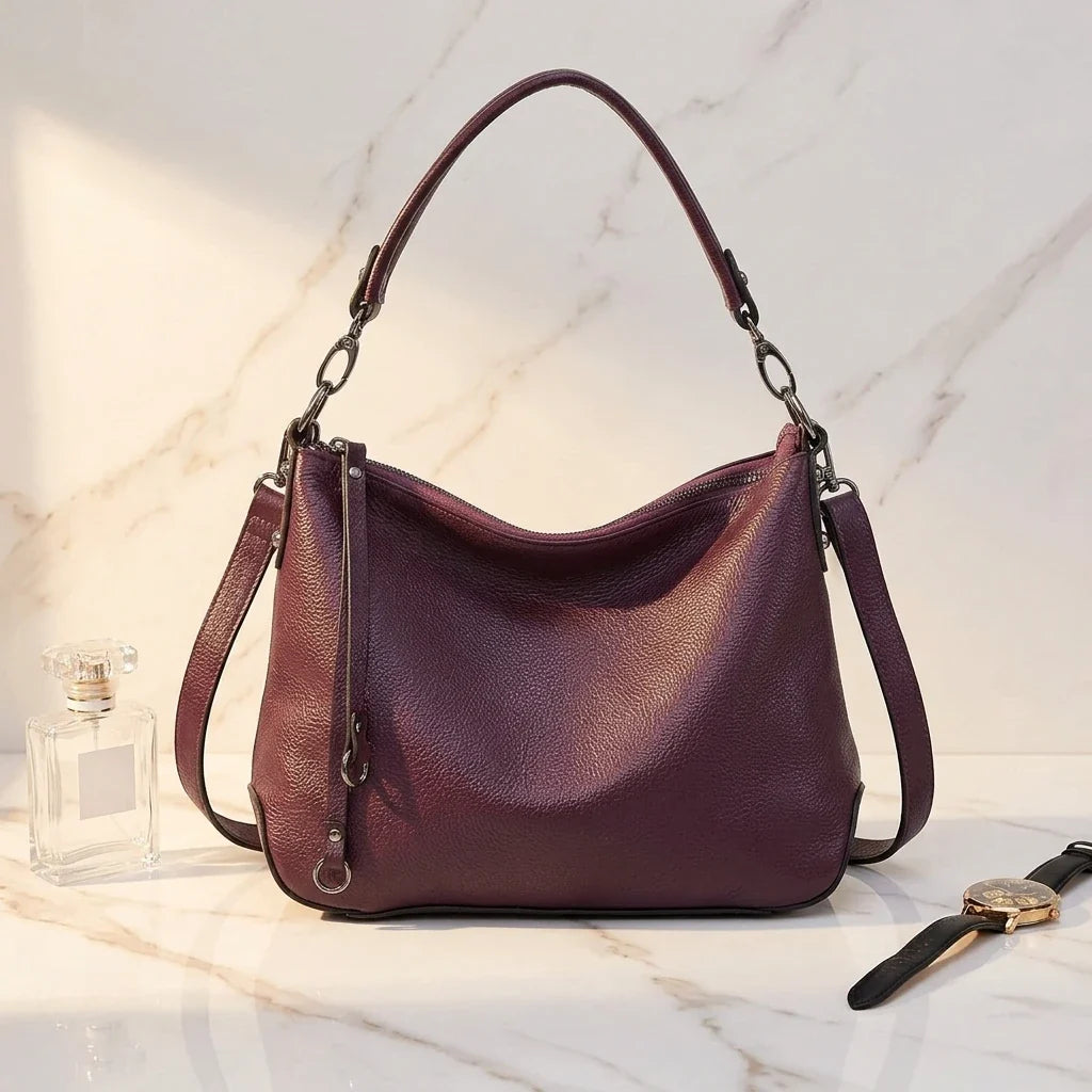 Sac Bandoulière Cuir Souple Alessandra