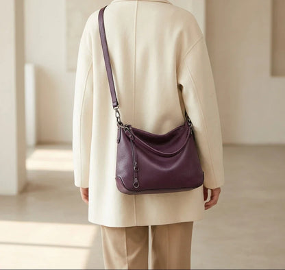 Sac Bandoulière Cuir Souple Alessandra