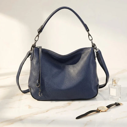 Sac Bandoulière Cuir Souple Alessandra