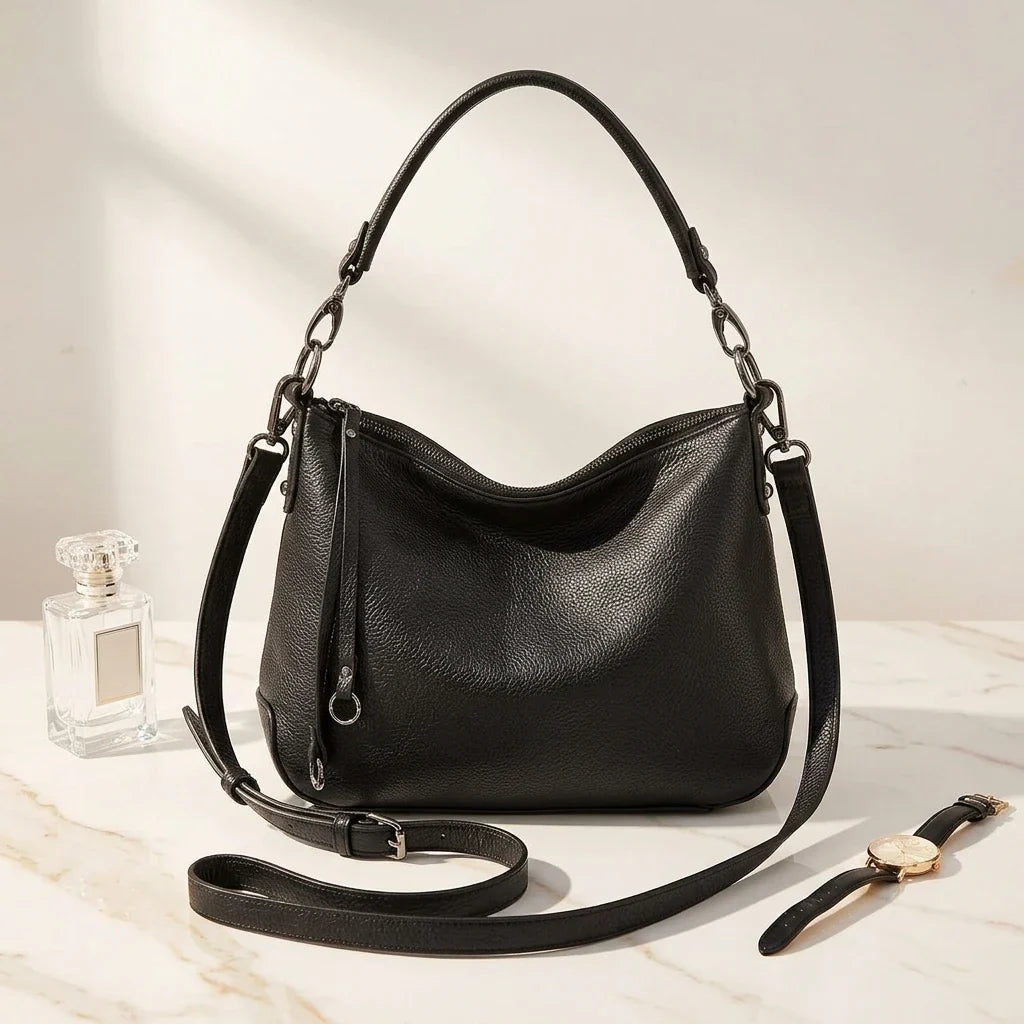 Sac Bandoulière Cuir Souple Alessandra