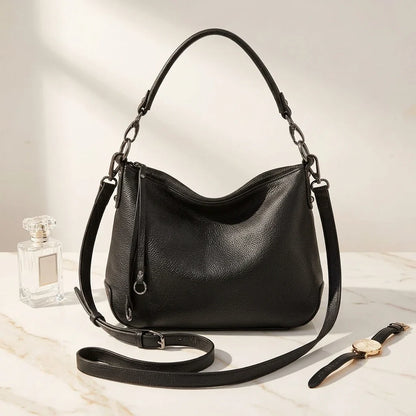 Sac Bandoulière Cuir Souple Alessandra