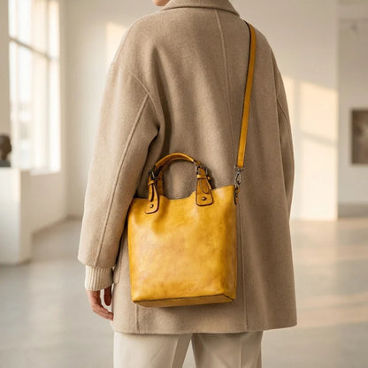 Sac Bandoulière Alba Cuir Véritable Messager