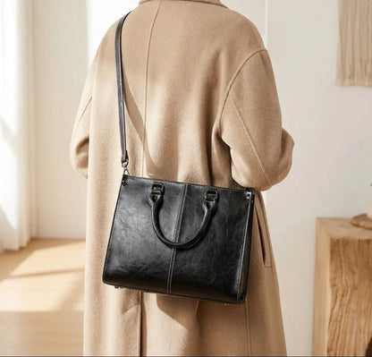 Sac Bandoulière Cuir Véritable Tecla