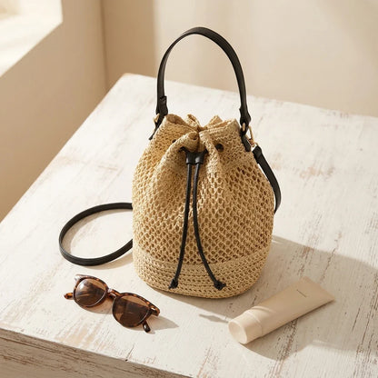 Sac Bandoulière Paille Bohème Adelina
