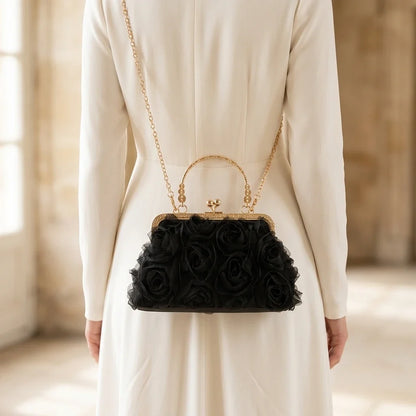 Sac Bandoulière Rosalia : Charme Floral Féérique