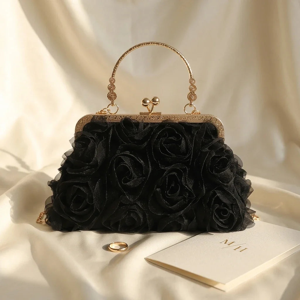 Sac Bandoulière Rosalia : Charme Floral Féérique
