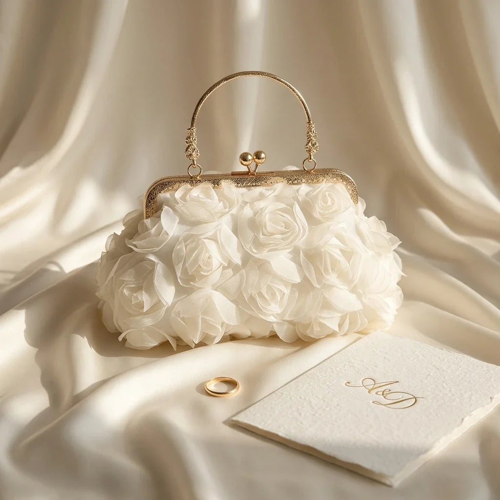 Sac Bandoulière Rosalia : Charme Floral Féérique