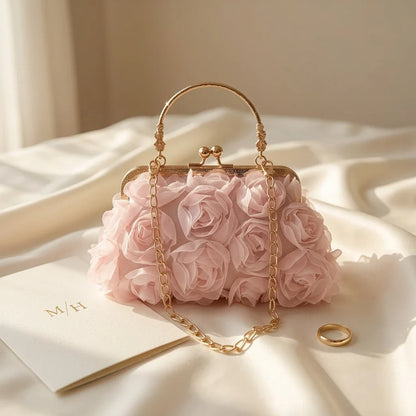 Sac Bandoulière Rosalia : Charme Floral Féérique