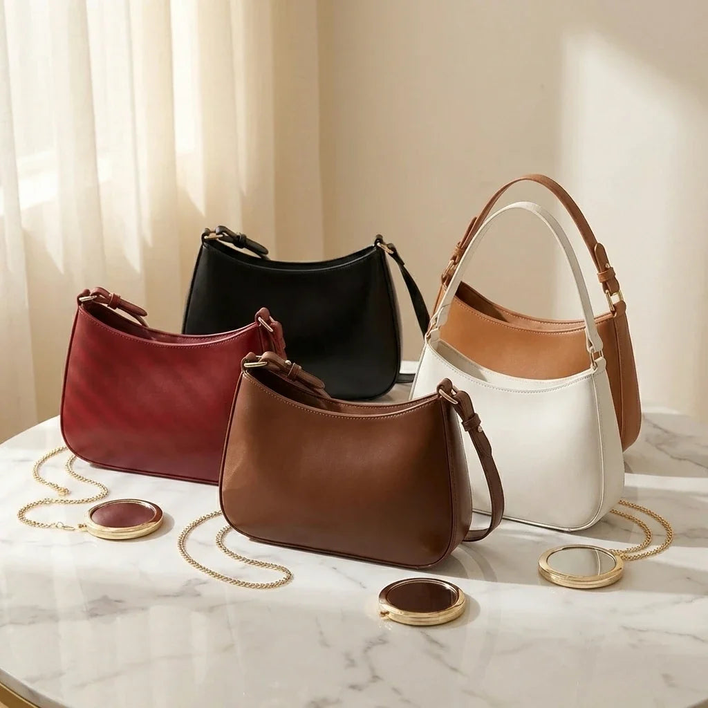 Sac Bandoulière Fiorina Cuir Boîte Chic