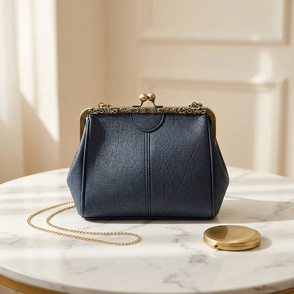 Sac Bandoulière Rétro Cuir Souple Calista