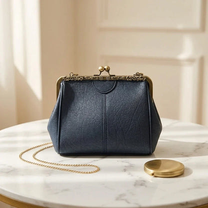 Sac Bandoulière Rétro Cuir Souple Calista