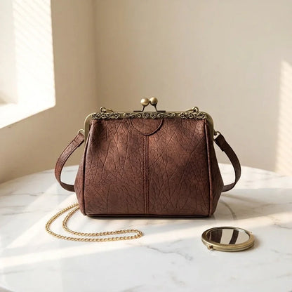 Sac Bandoulière Rétro Cuir Souple Calista