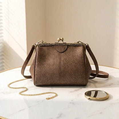 Sac Bandoulière Rétro Cuir Souple Calista