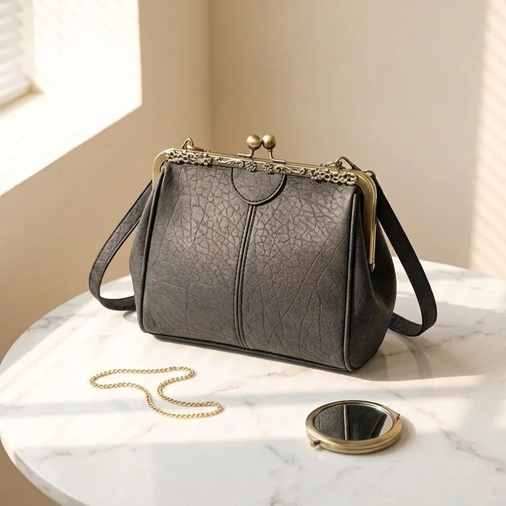 Sac Bandoulière Rétro Cuir Souple Calista
