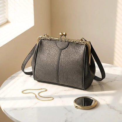 Sac Bandoulière Rétro Cuir Souple Calista