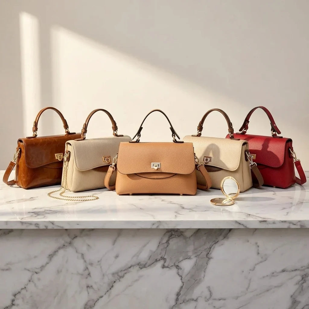 Sac Bandoulière Cuir Souple Emanuela