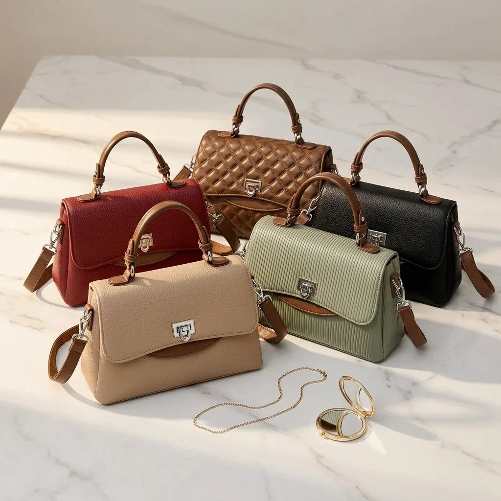 Sac Bandoulière Cuir Souple Emanuela