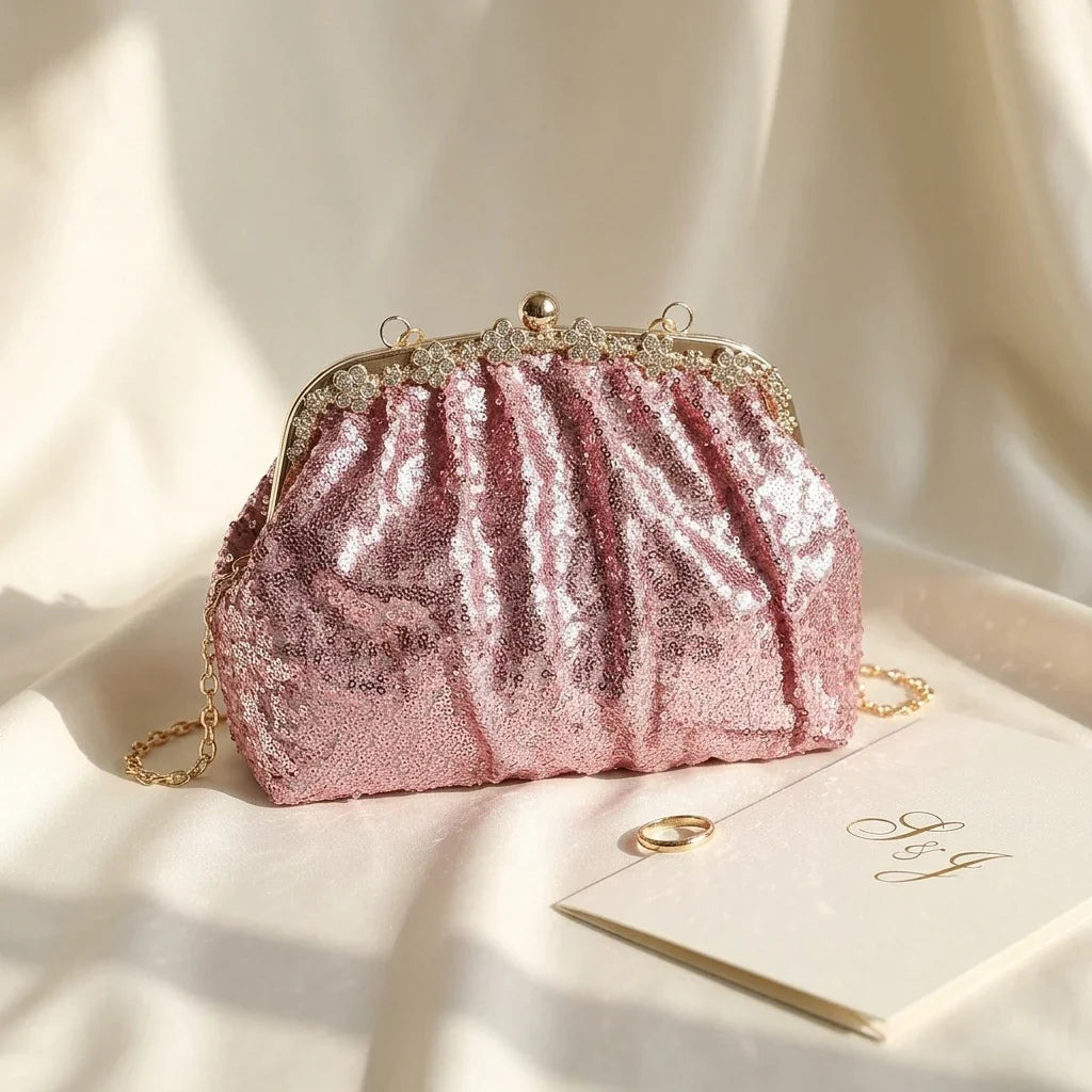 Sac Bandoulière Scintillant Ginevra Mariage & Soirée