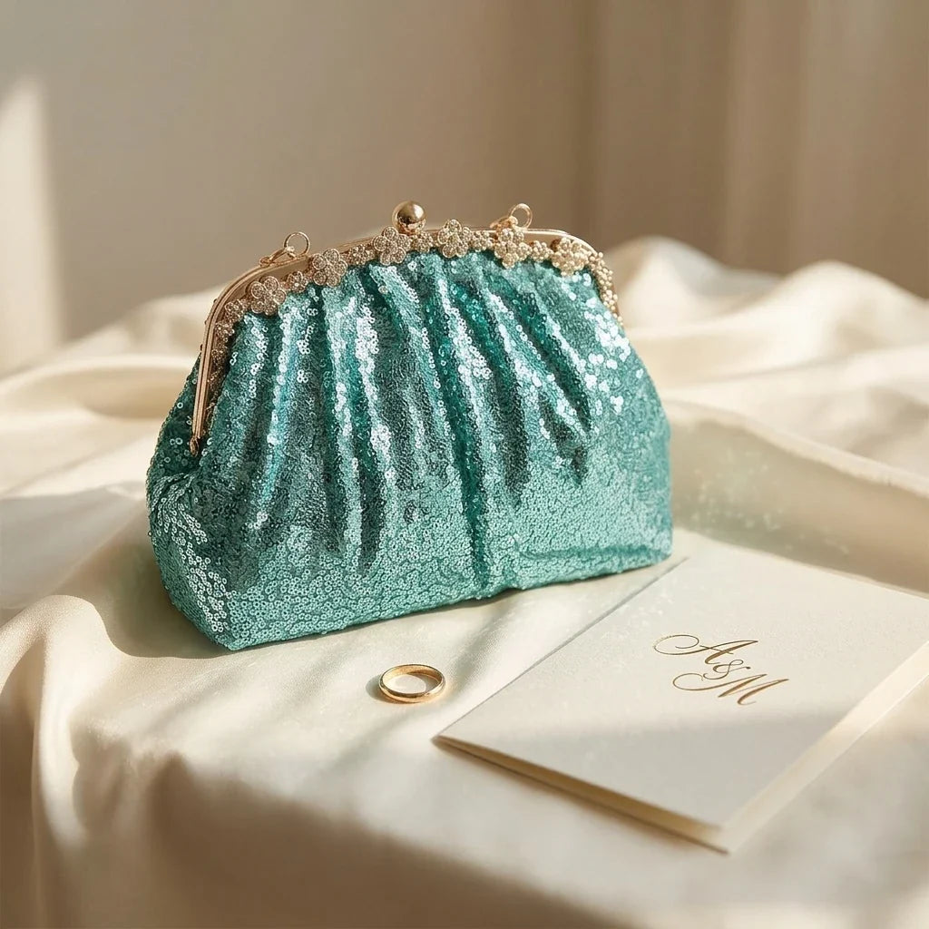 Sac Bandoulière Scintillant Ginevra Mariage & Soirée