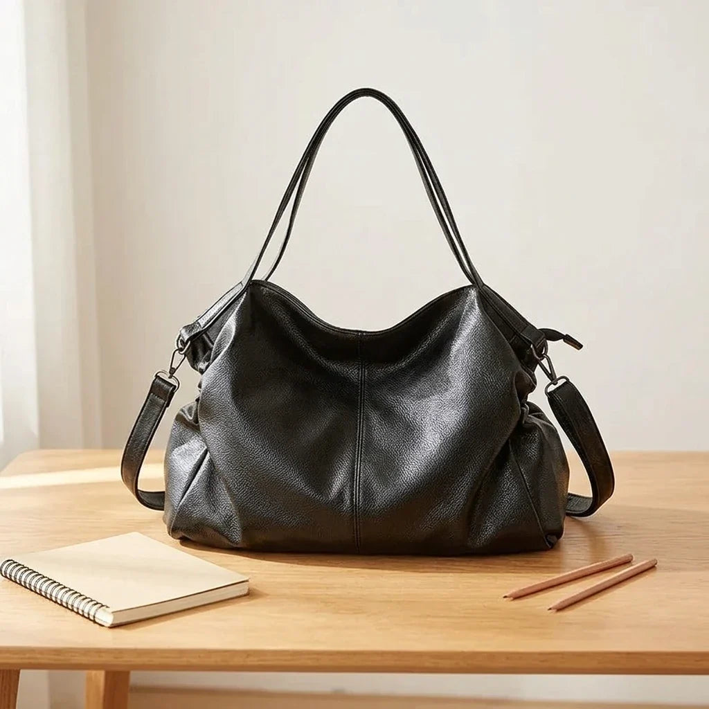Sac Marina : Bandoulière Fourre-tout Cuir Souple