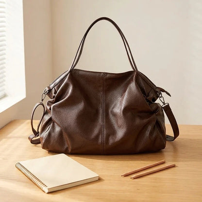 Sac Marina : Bandoulière Fourre-tout Cuir Souple