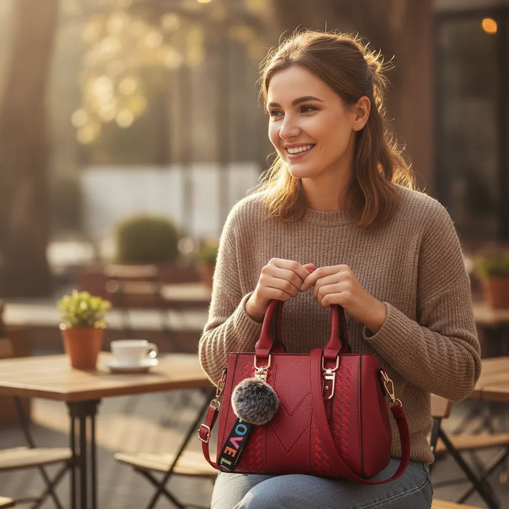 Sac bandoulière cuir femme